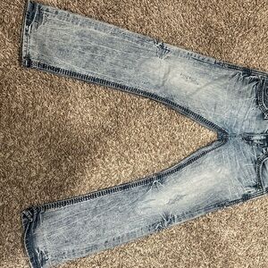 Rock Revival Blue Slim Straight Jeans